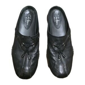 Cole Haan NikeAir‎ Women's Black Slip On Mules Shoes Size 6.5AA